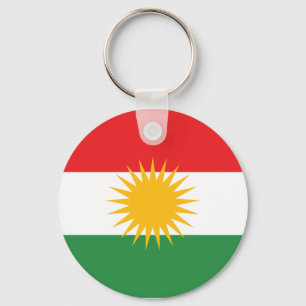 Flag of Kurdistan Key Ring