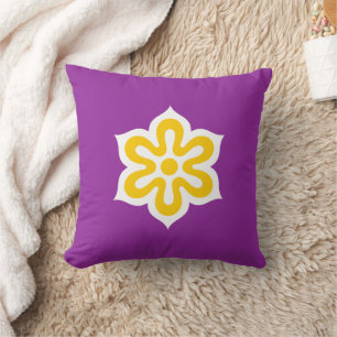 Flag of Kyoto Prefecture, Japan Cushion