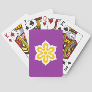 Flag of Kyoto Prefecture, Japan Playing Cards