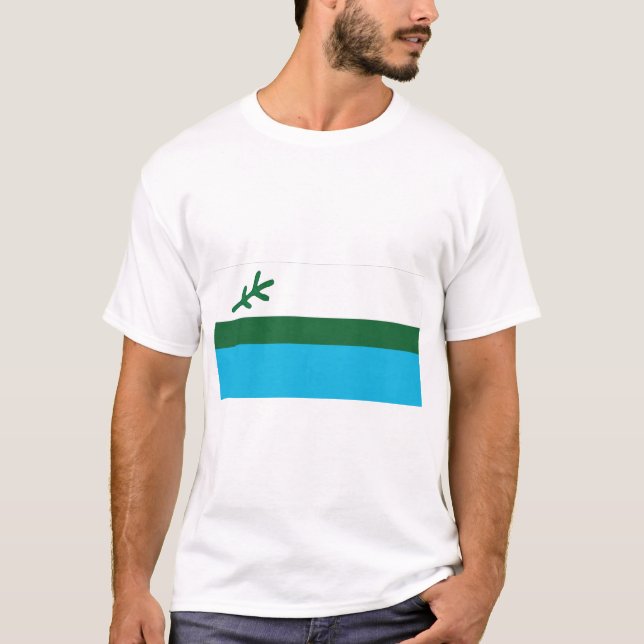 Flag of Labrador T-Shirt (Front)