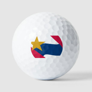 Flag of Lafayette, Indiana Golf Balls
