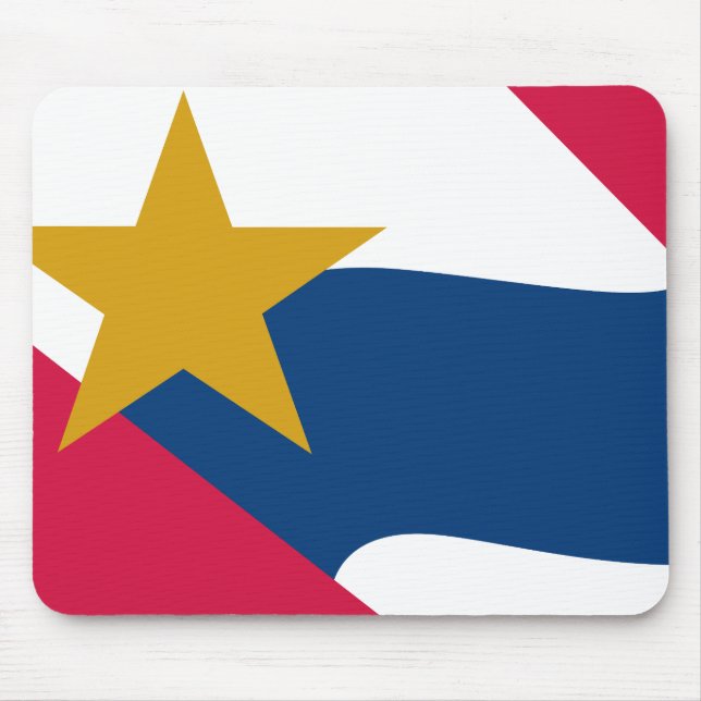 Flag of Lafayette, Indiana Mouse Mat (Front)