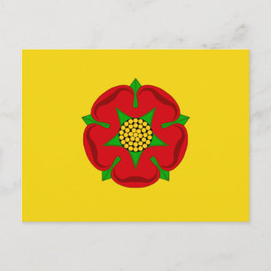 Flag of Lancashire Postcard