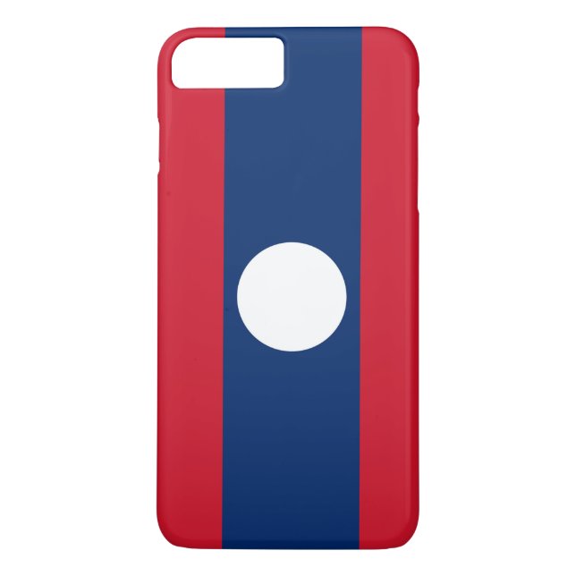 Flag of Laos Case-Mate iPhone Case (Back)