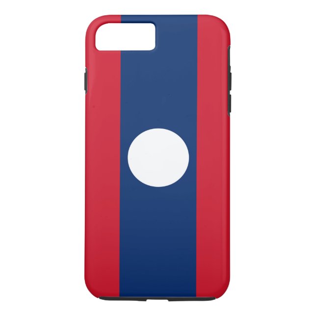 Flag of Laos Case-Mate iPhone Case (Back)