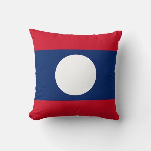 Flag of Laos Cushion (Front)