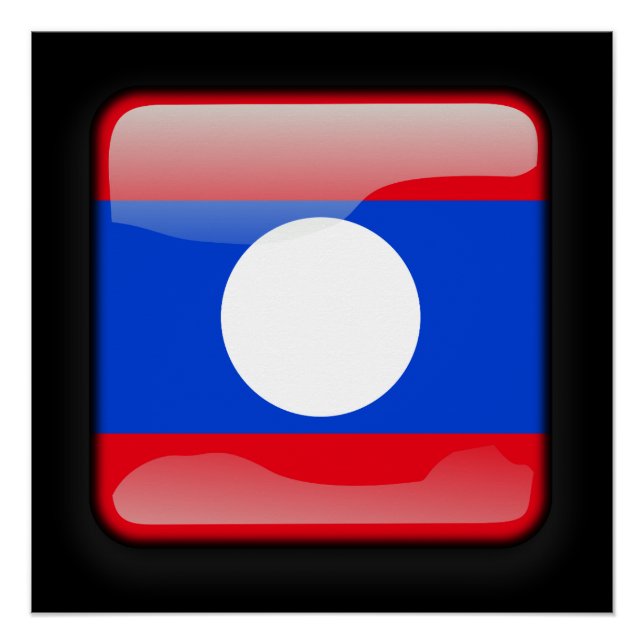 Flag of Laos Poster (Front)