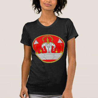 FLAG OF LAOS THREE HEAD ELEPHANT T-Shirt