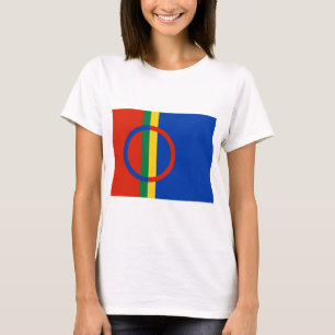 Flag of Lapland (Christmas) (Sami) (Laplander) T-Shirt