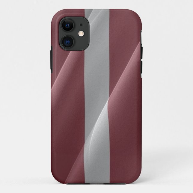 Flag of Latvia - Case-Mate iPhone Case (Back)