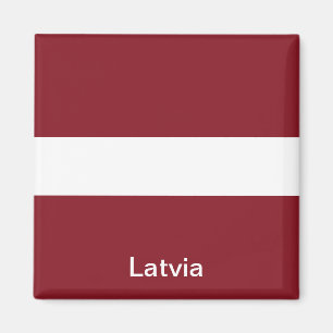 Flag of Latvia Magnet