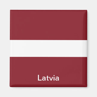 Flag of Latvia Magnet