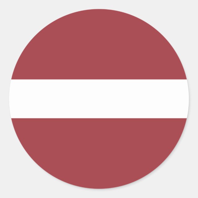 Flag of Latvia Sticker (Front)