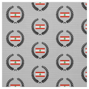 Flag of Lebanon Fabric