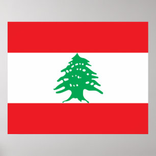 Flag of Lebanon Poster