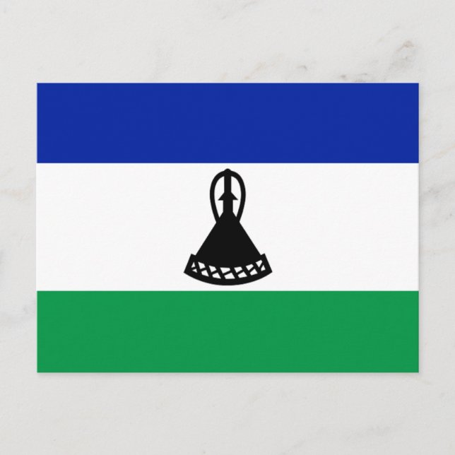 Flag of Lesotho Postcard (Front)