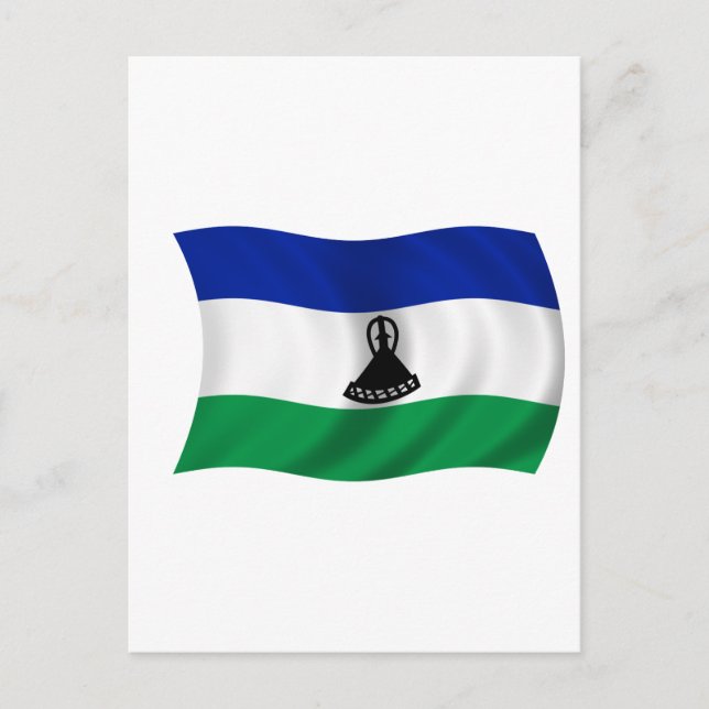 Flag of Lesotho Postcard (Front)