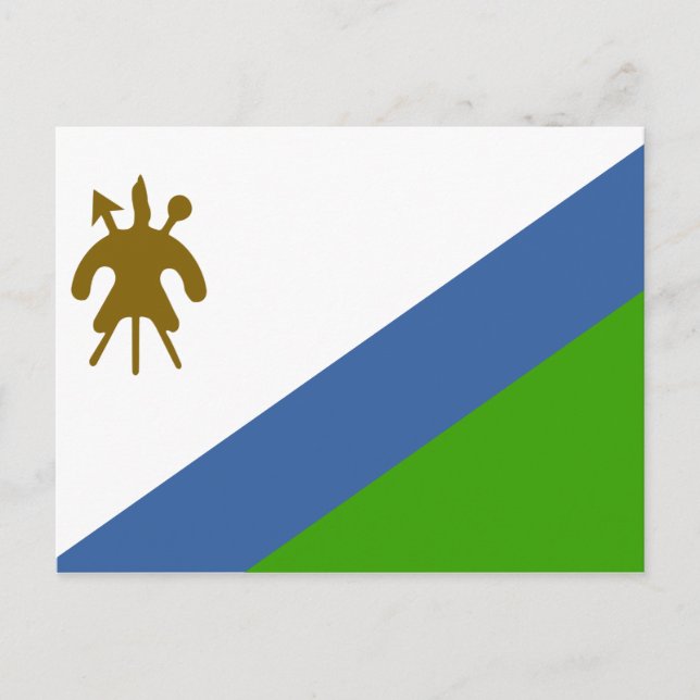 Flag of Lesotho Postcard (Front)