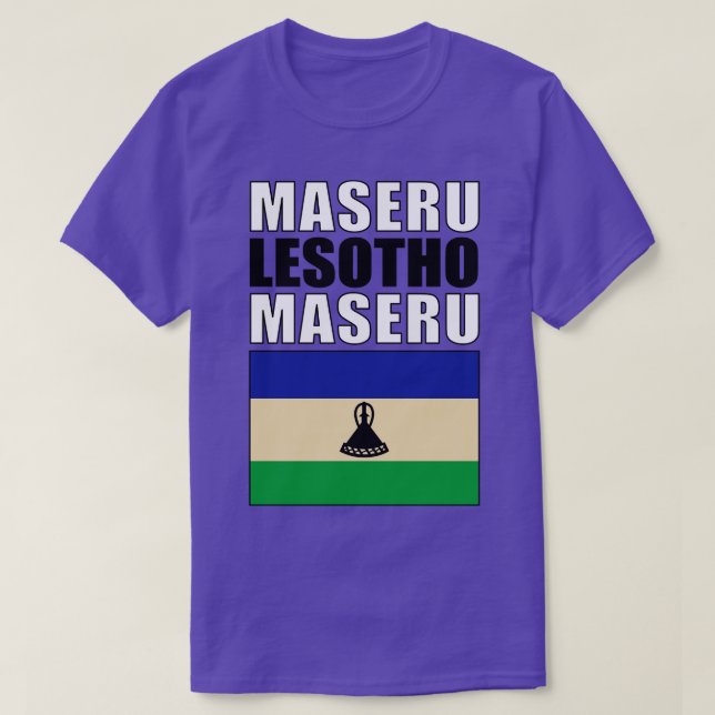 Flag of Lesotho T-Shirt (Design Front)