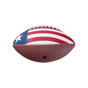Flag of Liberia Mini Football American Football