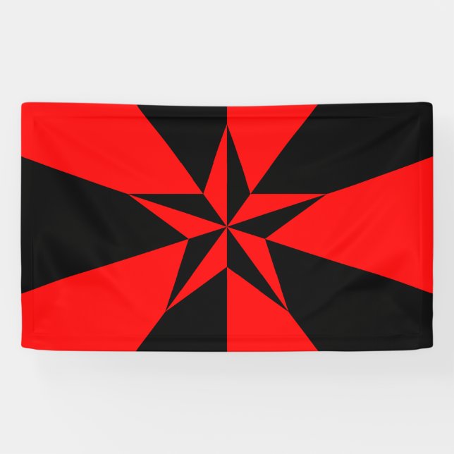 Flag of Libertarian Socialism Banner (Horizontal)