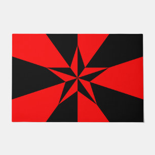 Flag of Libertarian Socialism Doormat
