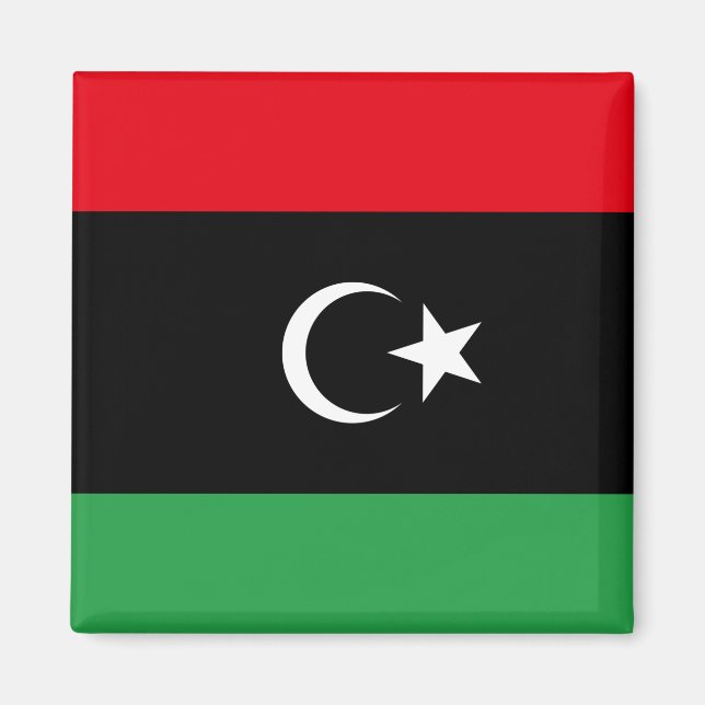 Flag of Libya Magnet (Front)