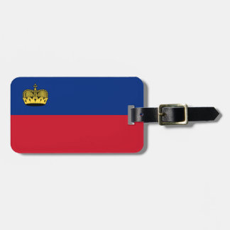 Flag of Liechtenstein Luggage Tag