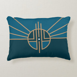 Flag of Lincoln, Nebraska Decorative Cushion