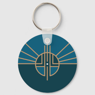 Flag of Lincoln, Nebraska Key Ring