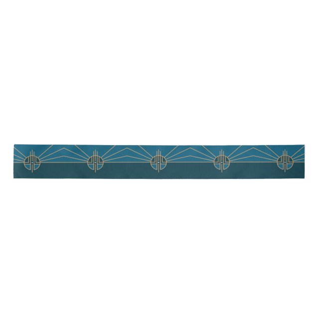 Flag of Lincoln, Nebraska Satin Ribbon (Front)