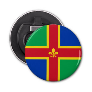 Flag of Lincolnshire Bottle Opener