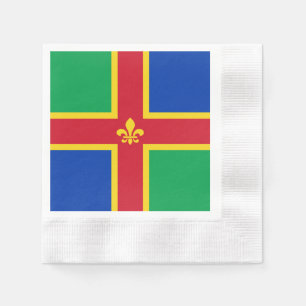 Flag of Lincolnshire Napkin