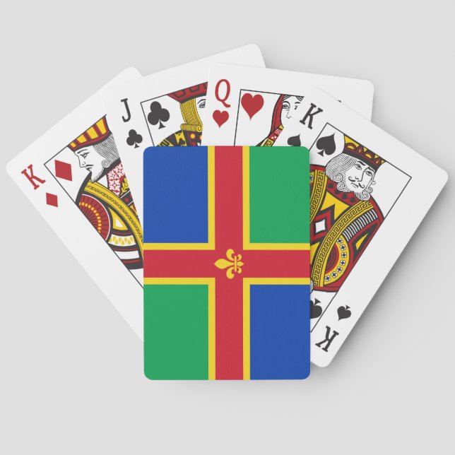 Flag of Lincolnshire Playing Cards (Back)