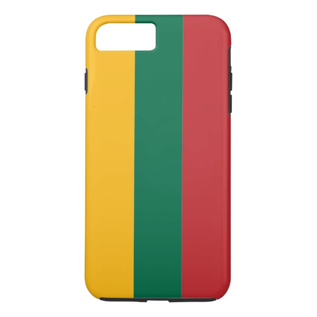 Flag of Lithuania Case-Mate iPhone Case (Back)