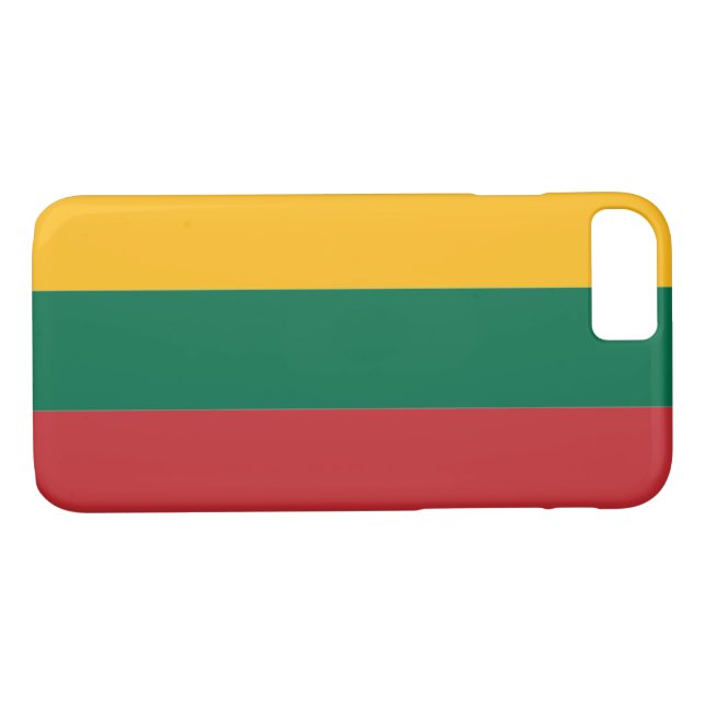 Flag of Lithuania Case-Mate iPhone Case (Back (Horizontal))