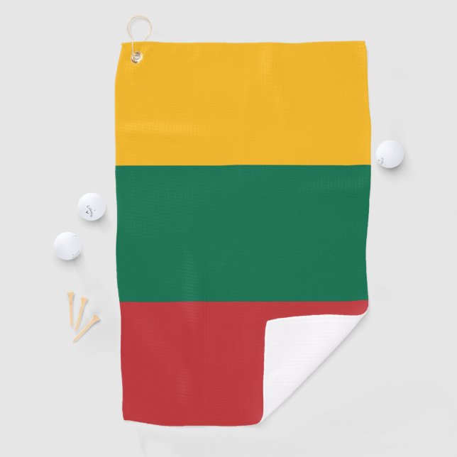 Flag of Lithuania Golf Towel (InSitu)