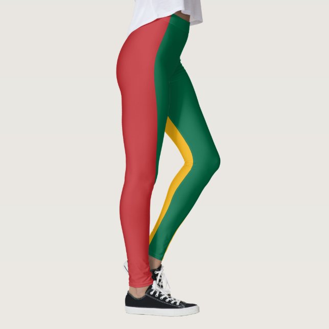 Flag of Lithuania Leggings (Right)