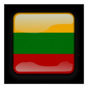 Flag of Lithuania Poster