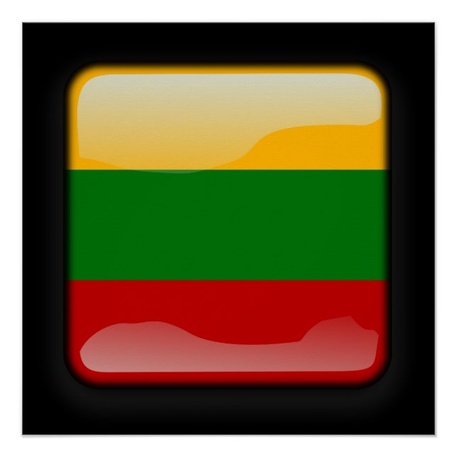 Flag of Lithuania Poster (Front)