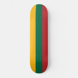 Flag of Lithuania Skateboard