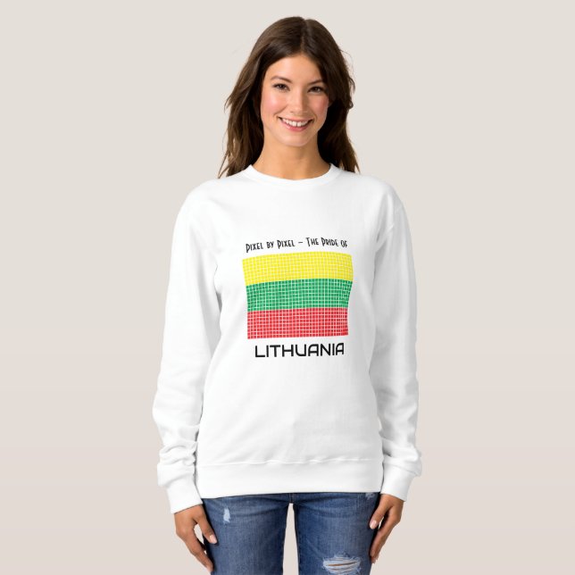Flag of Lithuania Sweatshirt (Front Full)