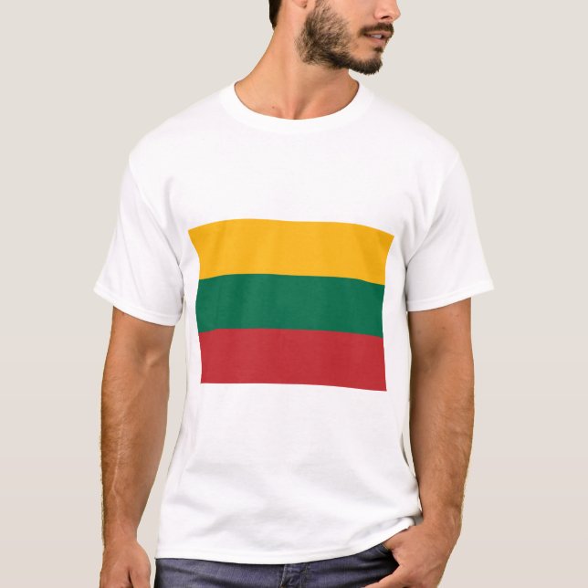 Flag of Lithuania T-Shirt (Front)