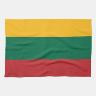 Flag of Lithuania Tea Towel