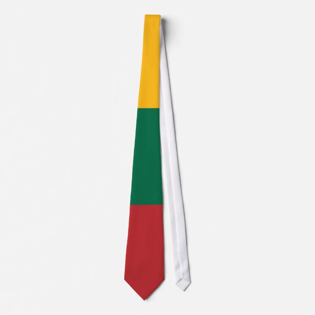 Flag of Lithuania Tie (Front)