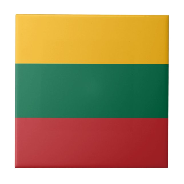 Flag of Lithuania Tile (Front)