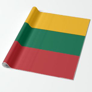 Flag of Lithuania Wrapping Paper