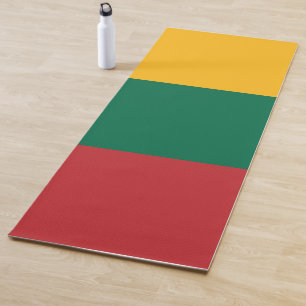 Flag of Lithuania Yoga Mat