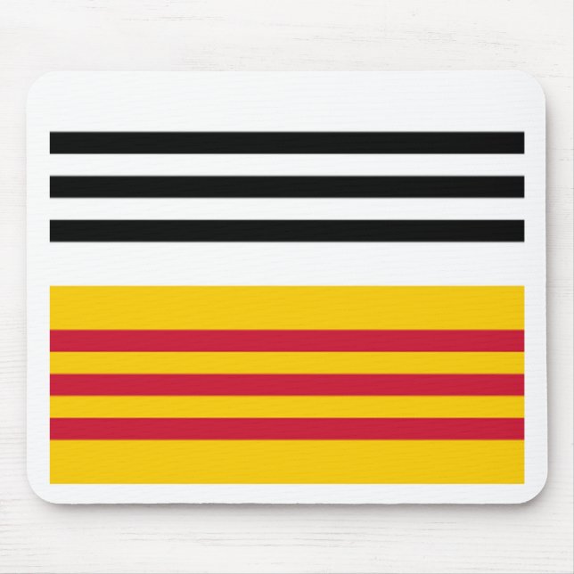 Flag of Loon op Zand Mouse Mat (Front)