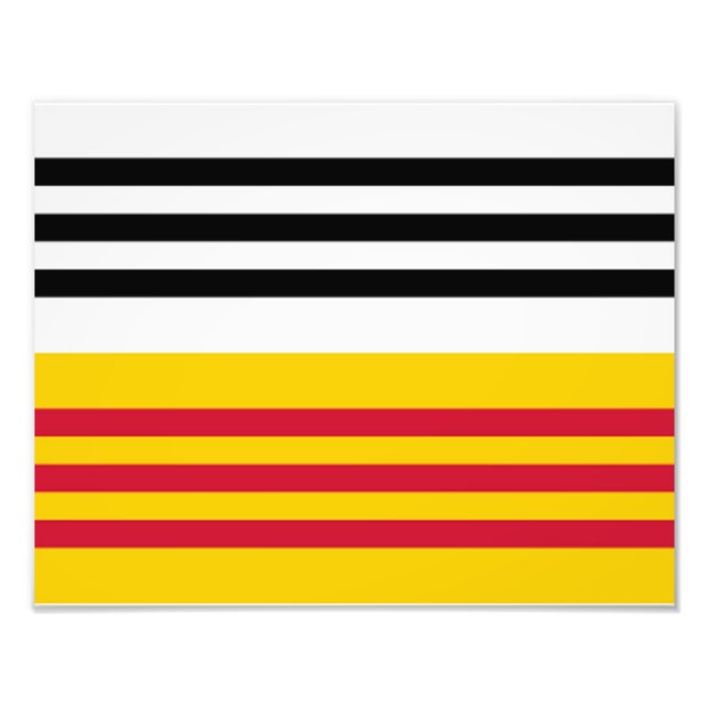 Flag of Loon op Zand Photo Print (Front)